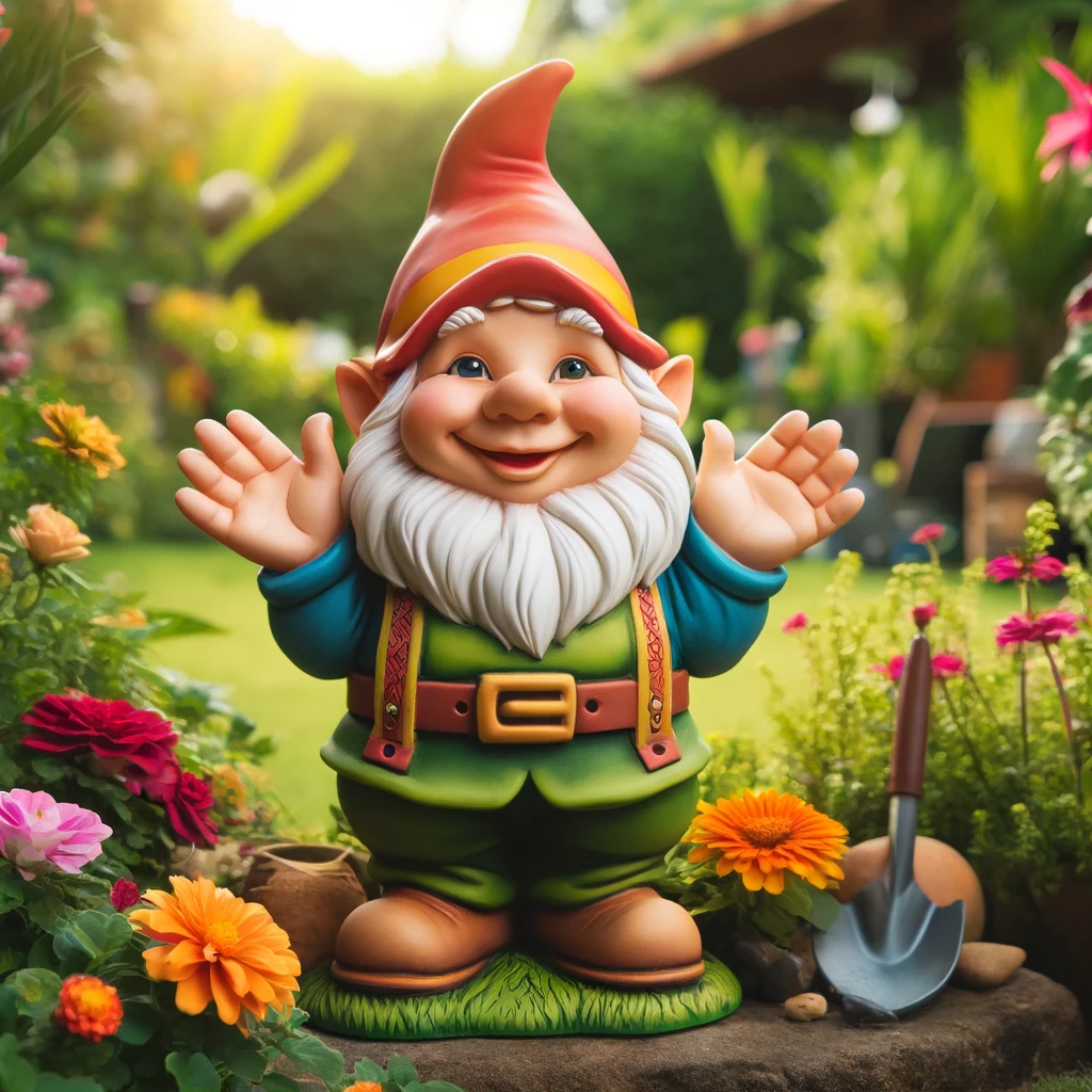 Gartenzwerg Mit Eigenem Gesicht